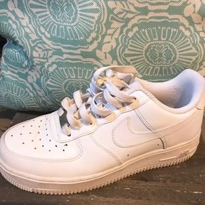 White Air Force Ones